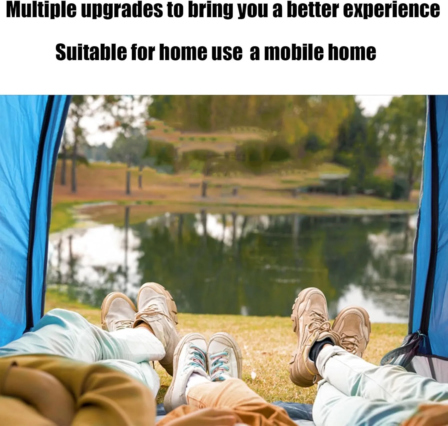 Ultralight Camping Tent Waterproof Windproof Tent Camping Tent Lightweight Tent for Camping Includes Rainfly, Carry Bag, and Easy Setup Tent for Camping, Festivals, Backyard, Sleepovers
