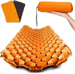 Ultralight Inflatable Camping Sleeping Pad - Camping Mattress for Backpacking, Hiking, Compact Lightweight Air Pad for Camping, Inflation Hand Pump Bag/Repair Kit Included