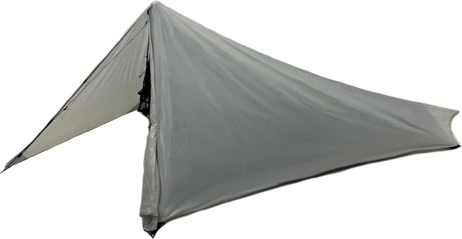 Ultralight Tent Boonedox 1 Person Trekking Pole Tent for Backpacking, Waterproof Hiking, Lightweight Camping Tent for Scouts, Trekker (Trekking Poles NOT Included)