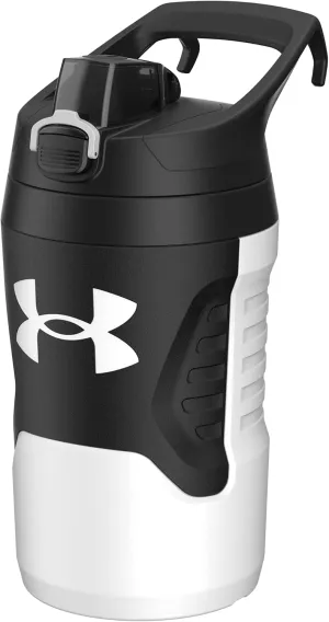Under Armour 32 oz Insulated Water Bottles - Sports Water Jug with Handle, Fence Hook, Leak Resistant for Baseball, Football & More, 32 oz Water Bottles, Sports Water Bottle Insulated