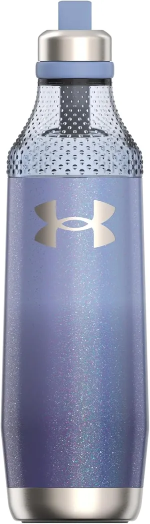 Under Armour Twist-Off Top Stainless Steel Water Bottle 22oz for Ice & Protein Shake - Insulated, Shatter-Proof, Odor-Proof Shaker, Infinity Bottle