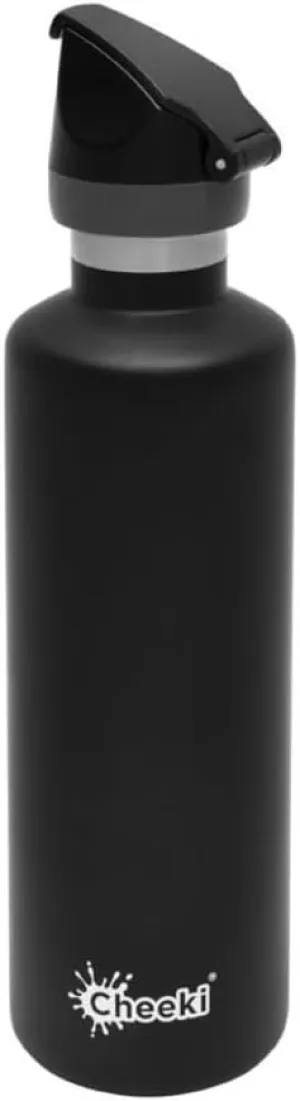 Unisex's Water Bottle, Black, 600ml