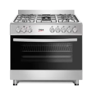 Univa 5 Burner Gas Electric Stove Stainless Steel UGE019Si