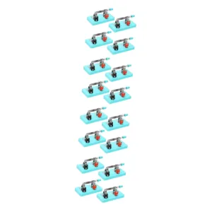 Unomor 4sets Physics Lab Equipment Single Pole Switch Spst Toggles Switch Low for Educational Circuits Boys and Girls' Creative DIY Sets 4pcs*4
