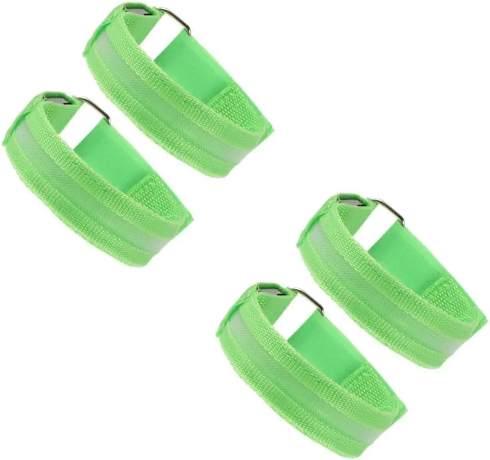 UPKOCH LED Luminous Armbands Rechargeable Light Up Wristbands for Safety Running and Lightweight Reflective