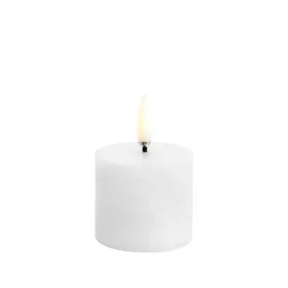 Uyuni - Bloklys 5x4,5 Cm. - Nordic White