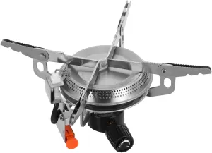 VANZACK Outdoor Cooking Stove Tent Ready Folding Camp Stove Single Burner Gas Camping Stove for Hiking Picnic