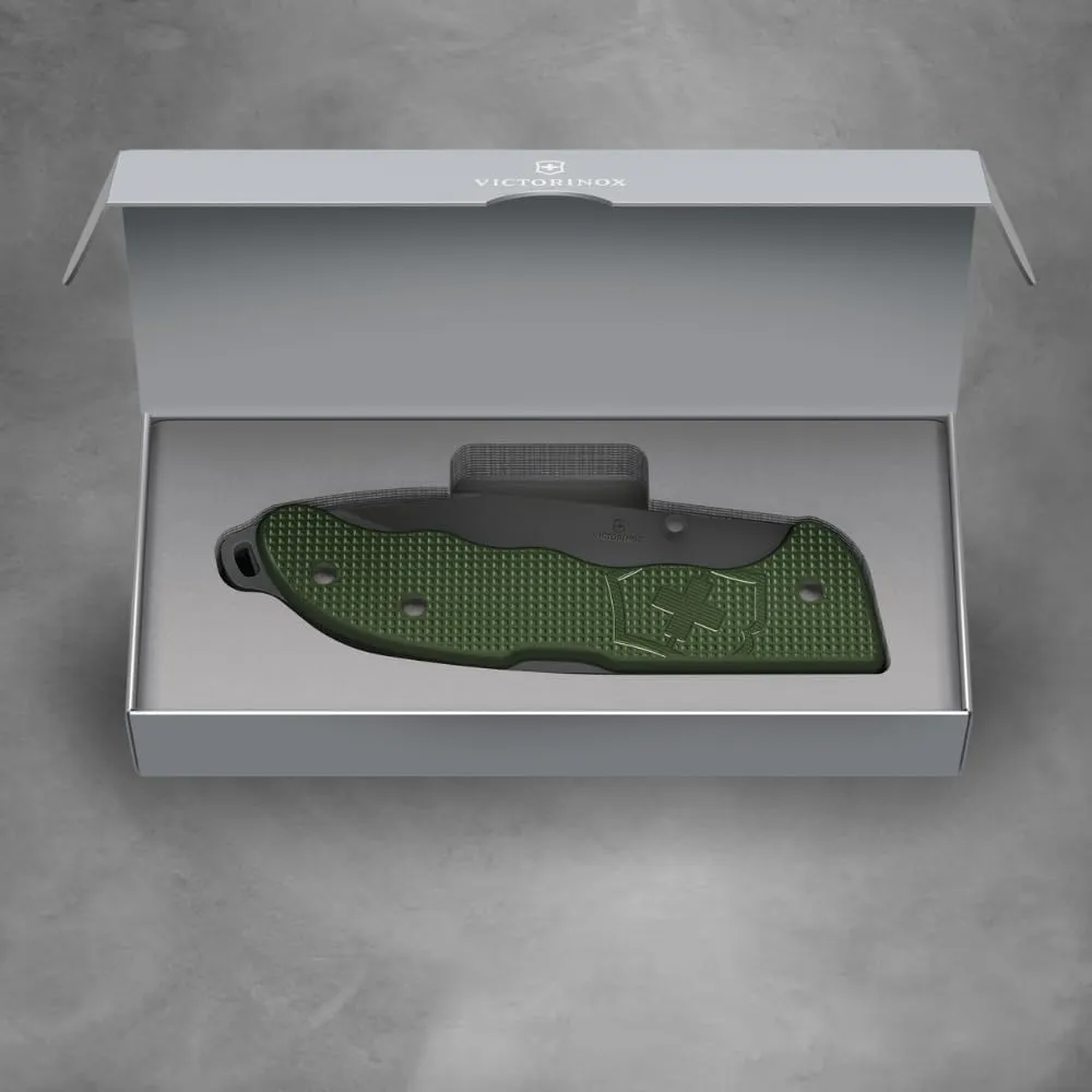 Victorinox Evoke Swiss Army Knife, Featuring a Foldable Blade with Thumb Stud and Lockback Mechanism