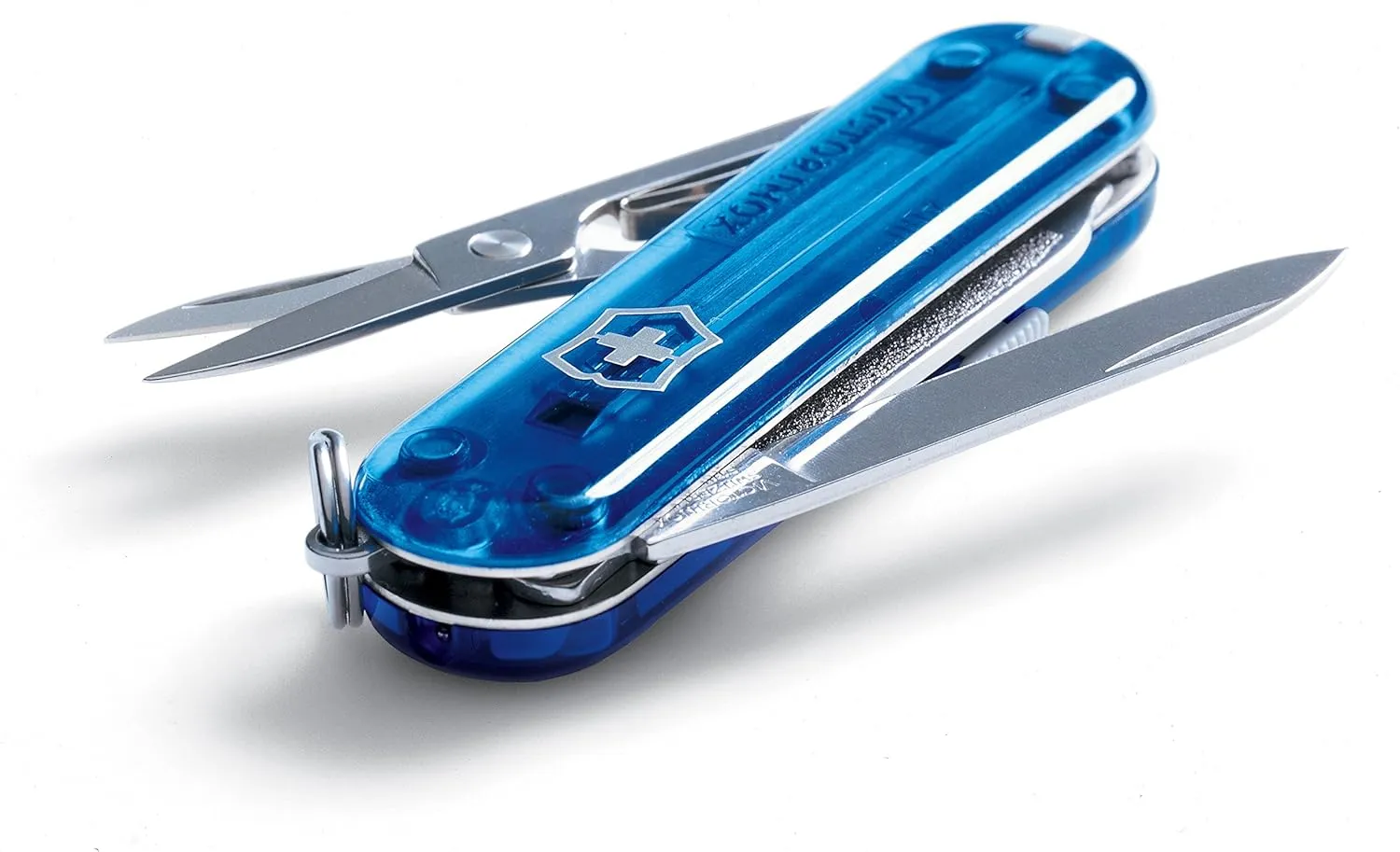 Victorinox Swiss Army Classic SD Pocket Knife (Translucent Sapphire), 58mm