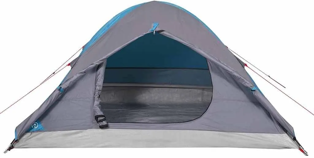 vidaXL Camping Tent Dome 2-Person Blue Waterproof