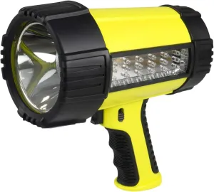 Wagan EL2484 Brite Nite 2 Million LED Spotlight LED Lantern Rechargeable Battery Water Proof, Silver