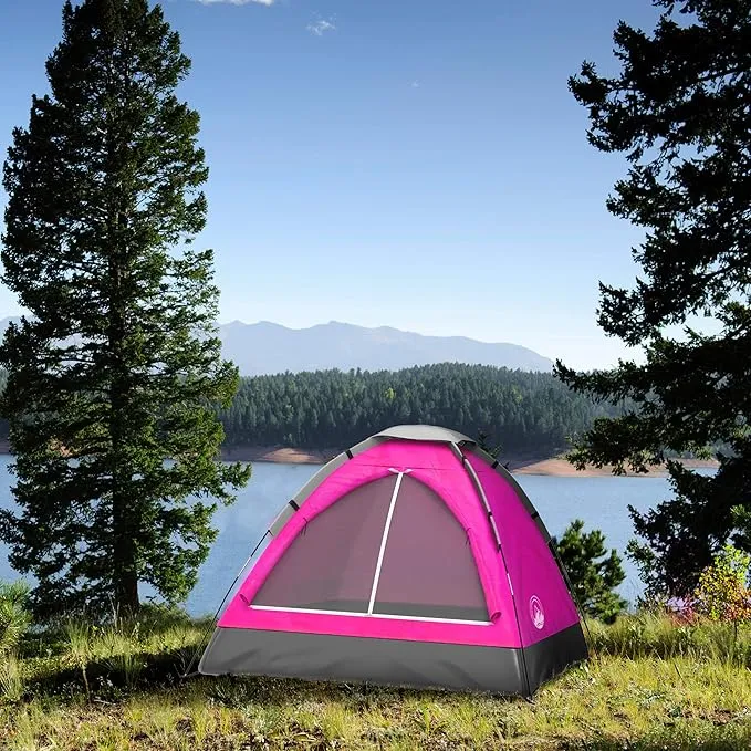 Wakeman Tents Wakeman Outdoors Camping Tent with Rain Fly and Carrying Bag