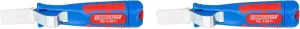 WEICON Tools Cable Knife No. 4-28 H Set of 2 | Stripping Range 4-28 mm | incl. Hook Blade