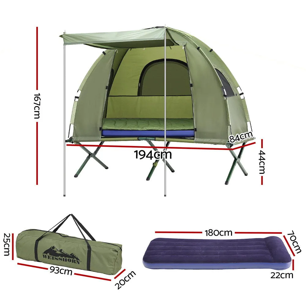 Weisshorn 5-in-1 Camping Tent Cot 1-person Air Mattress Camping Bed-NSW_Metro
