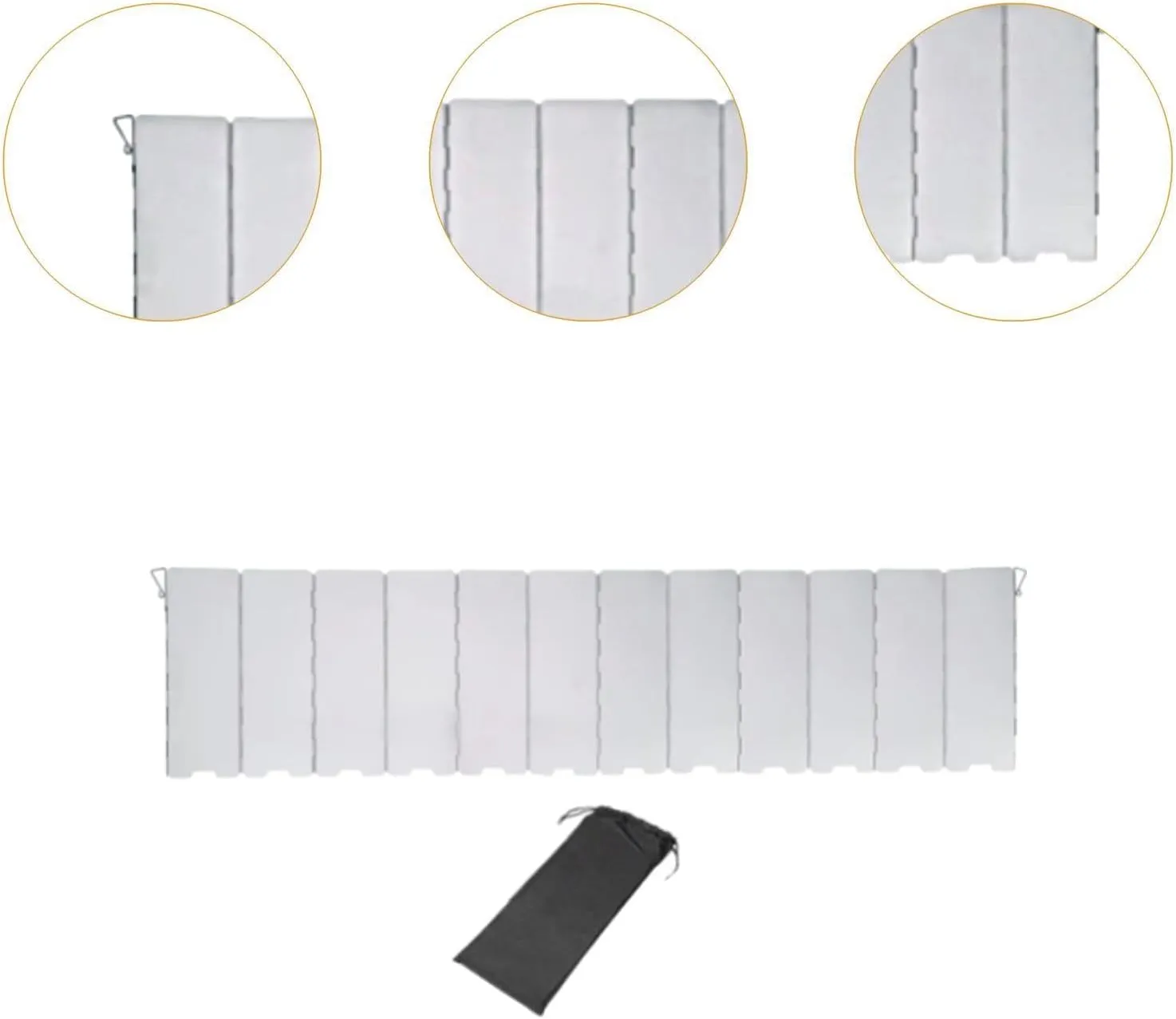 Wind Protection for Camping Stove, Gas Burner for Outdoor Use