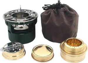 Windproof Camp Stove Portable Alcohols Burners Picnics BBQ Furnaces Light Weight Tiny Stove For Camp Hiking