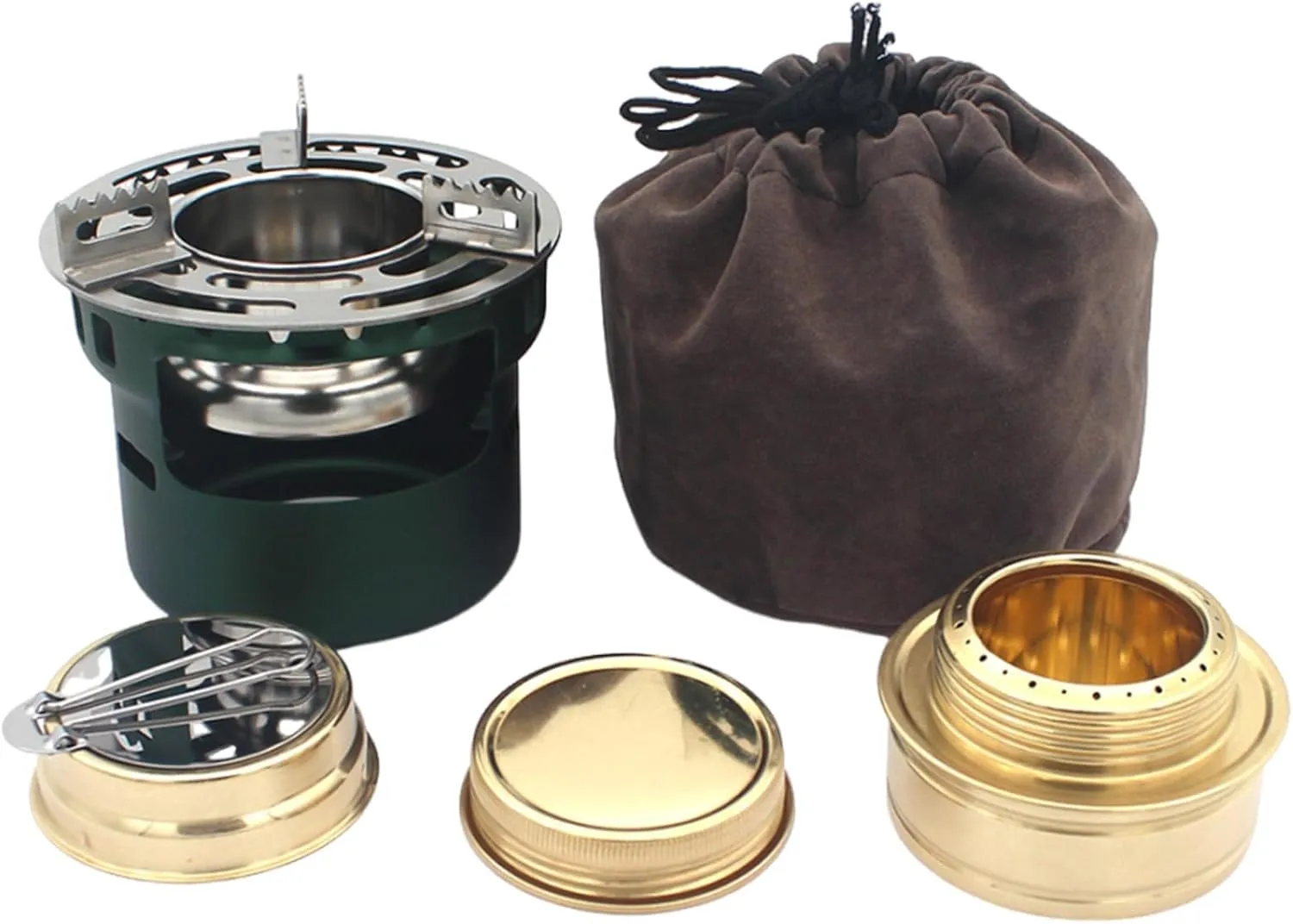 Windproof Camp Stove Portable Alcohols Burners Picnics BBQ Furnaces Light Weight Tiny Stove For Camp Hiking
