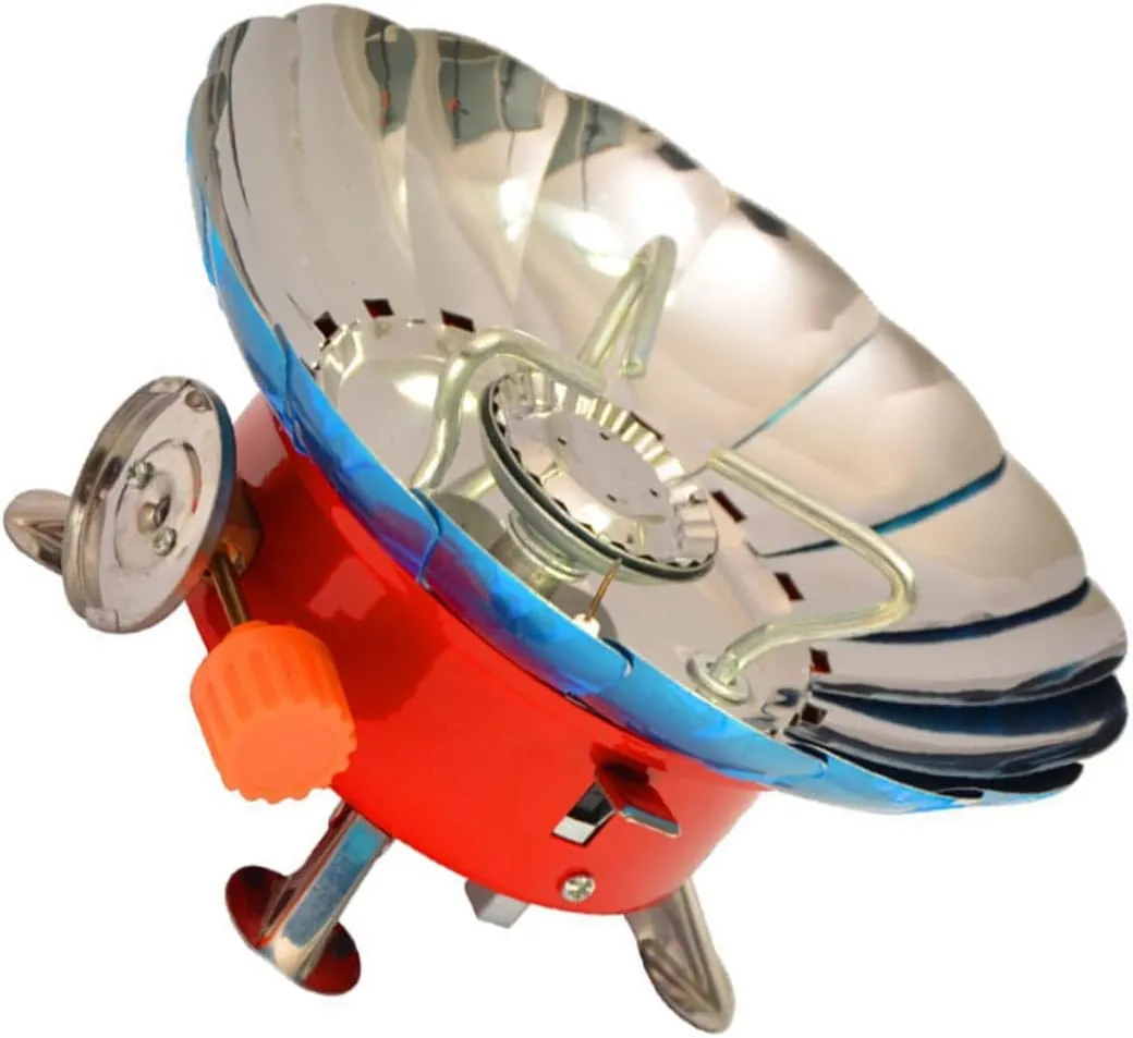 Windproof Camping Gas Stove Portable Burner for Outdoor Hiking Lightweight and Durable Design for Backpacking and Camping Activities Compact Folding for