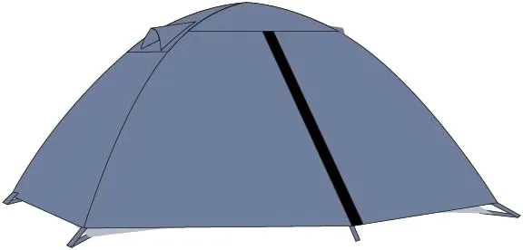 Windproof Dome Tent for 2 Person,Ultralight Double Layer Design for Hiking