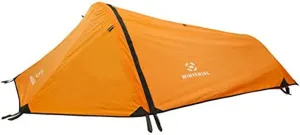 Winterial Camping Tent, 1/3/6 Person Lightweight Personal Bivy 1 to 6 Person Tent with Waterproof Tent Rainfly, Durable Stitched Tent for Camping, Beach, Backpacking, Hiking, and Festivals.