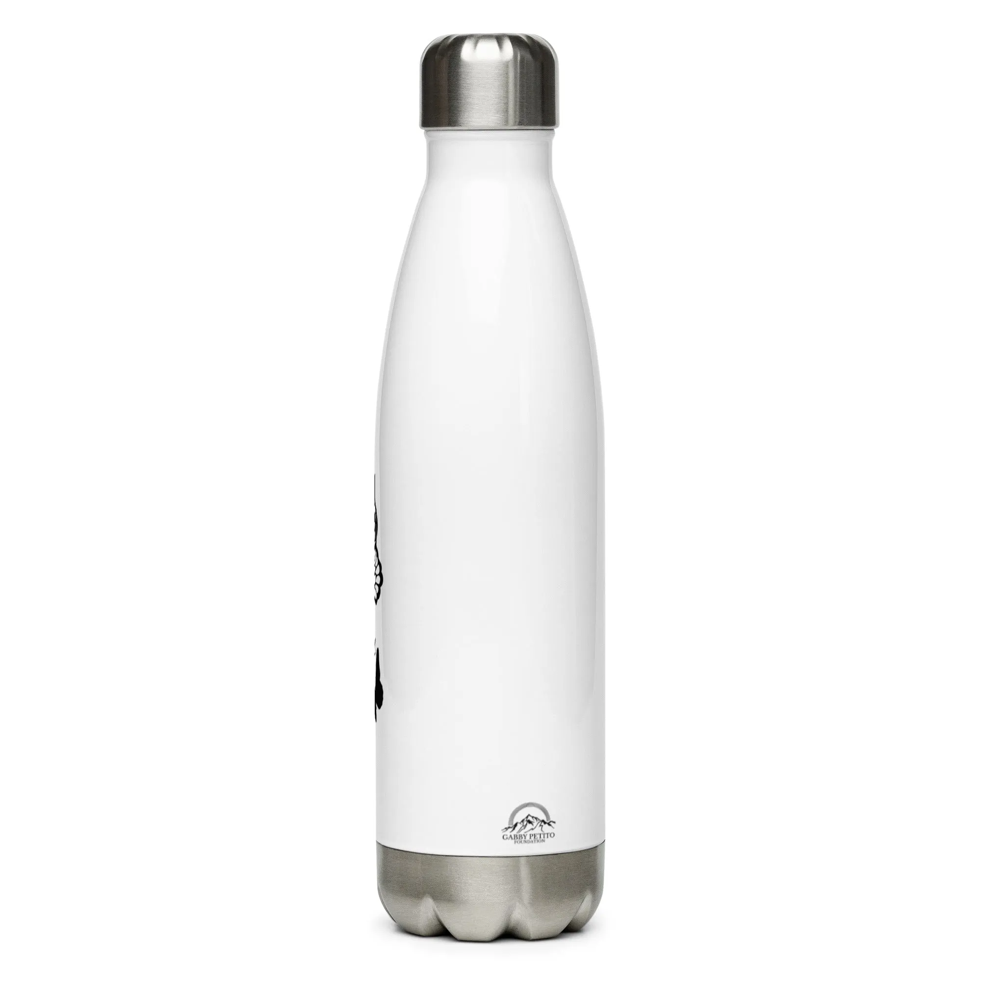 With Brave Wings she Flies Stainless Steel Water Bottle