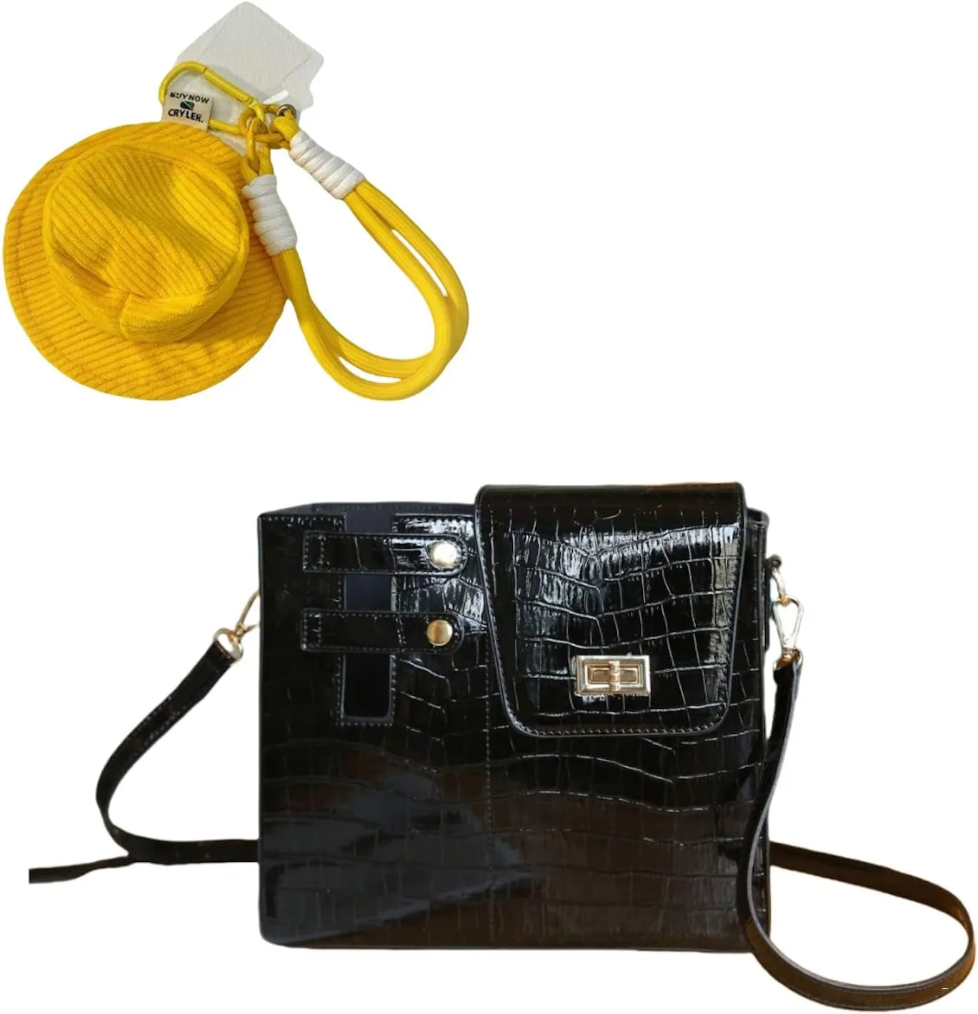 Women's Water Bottle Purse - Portable Purse with Bottle Holder