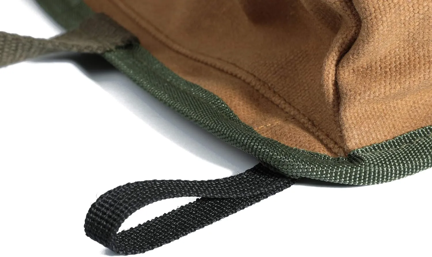 Wrench Tool Roll Bag, Heavy Duty Waxed Canvas Multi-Purpose Tool Organize Bag with 6 Zipper Pockets (Khaki)