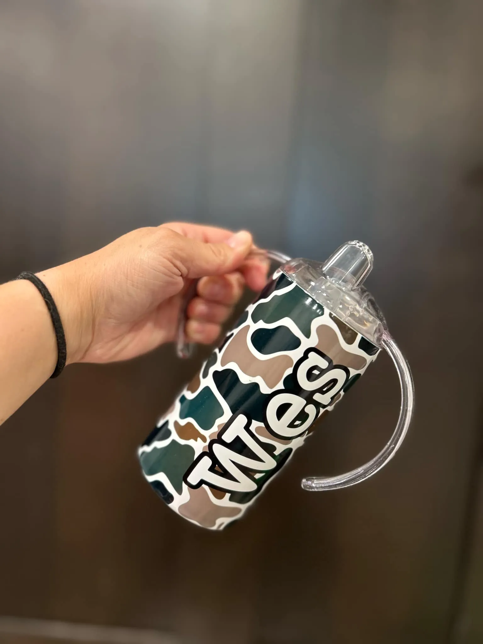 WS Completed Pattern Kids Sippy or Waterbottle