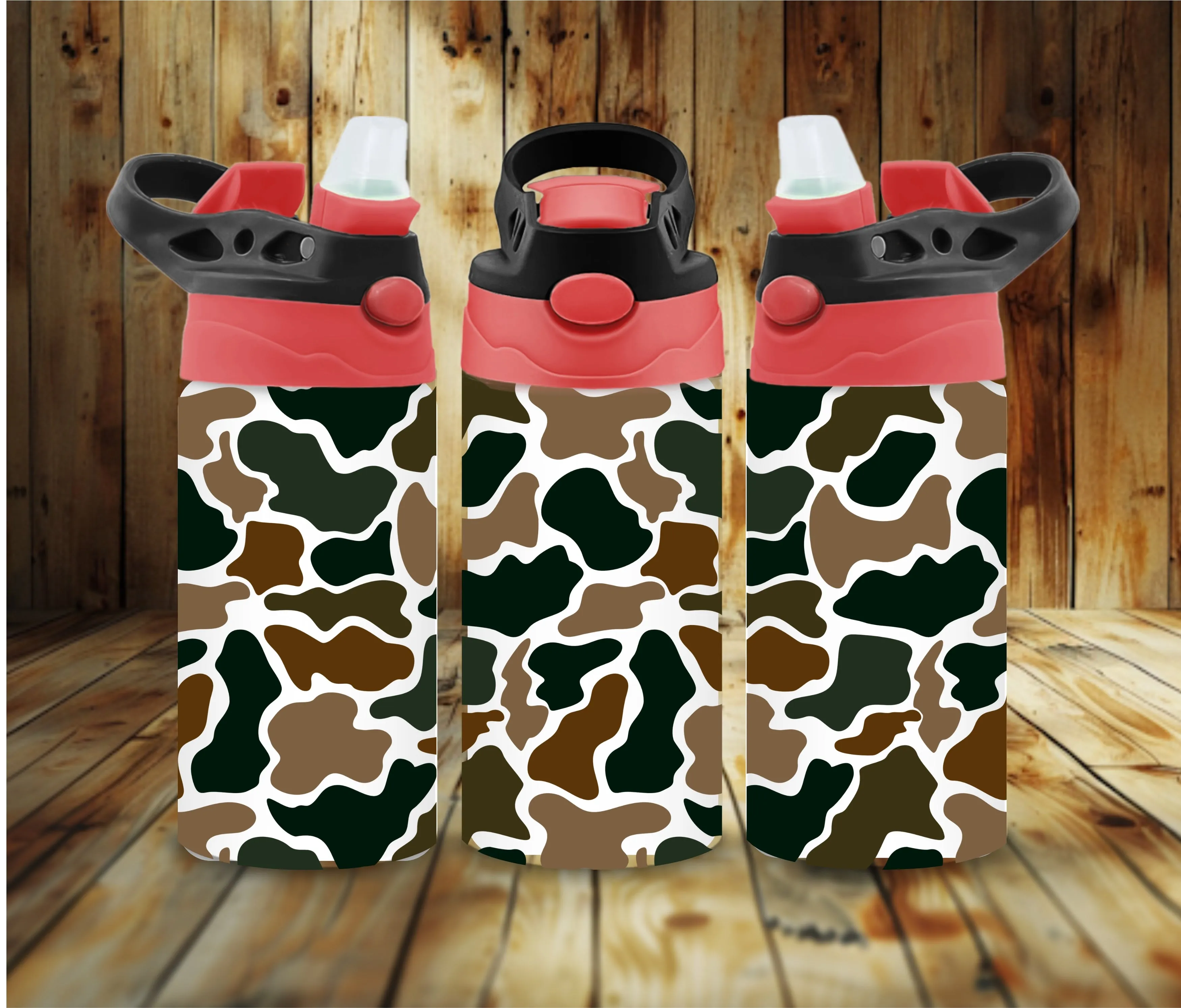 WS Completed Pattern Kids Sippy or Waterbottle