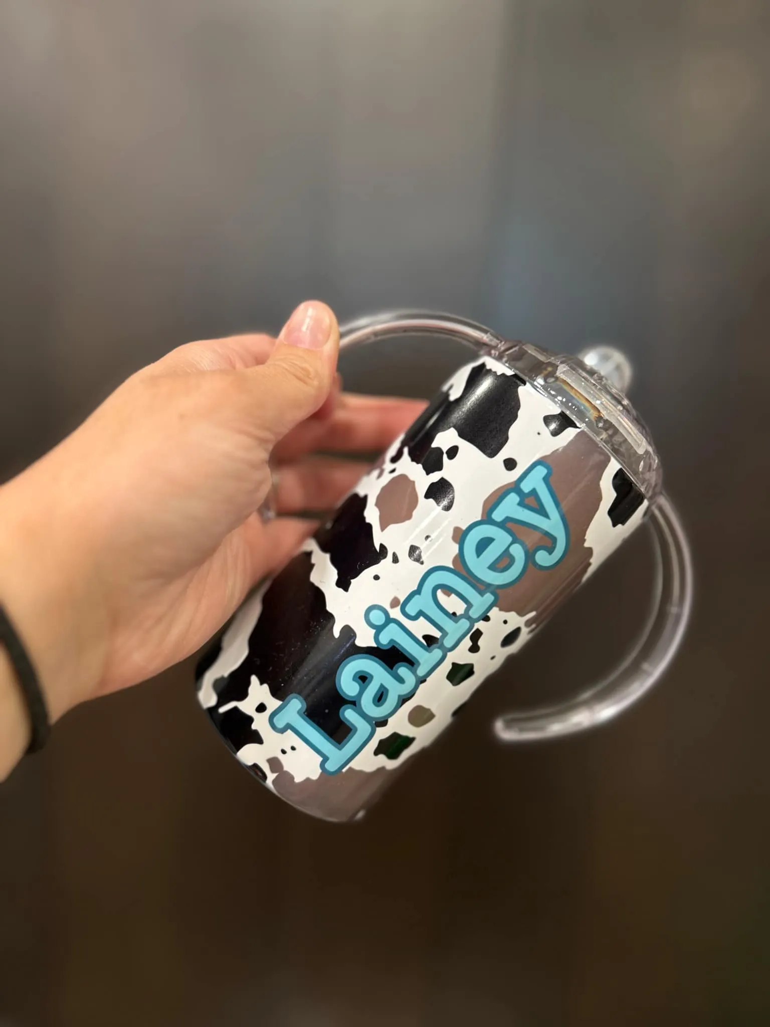 WS Completed Pattern Kids Sippy or Waterbottle