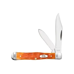 xx Swell Center Jack 35811 Jigged Cayenne Bone Stainless Pocket Knife