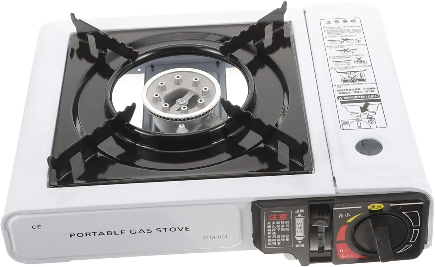 Yardwe Camping Stove Propane Outdoor Stove Burner Gas Portable Burner Camping