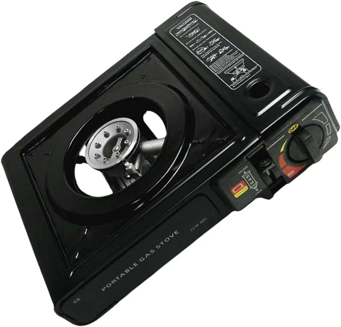 YARNOW Portable Cassette Stove Gas Stove for Outdoor Camping Bbq Stainless Steel Multi-function Easy to Use