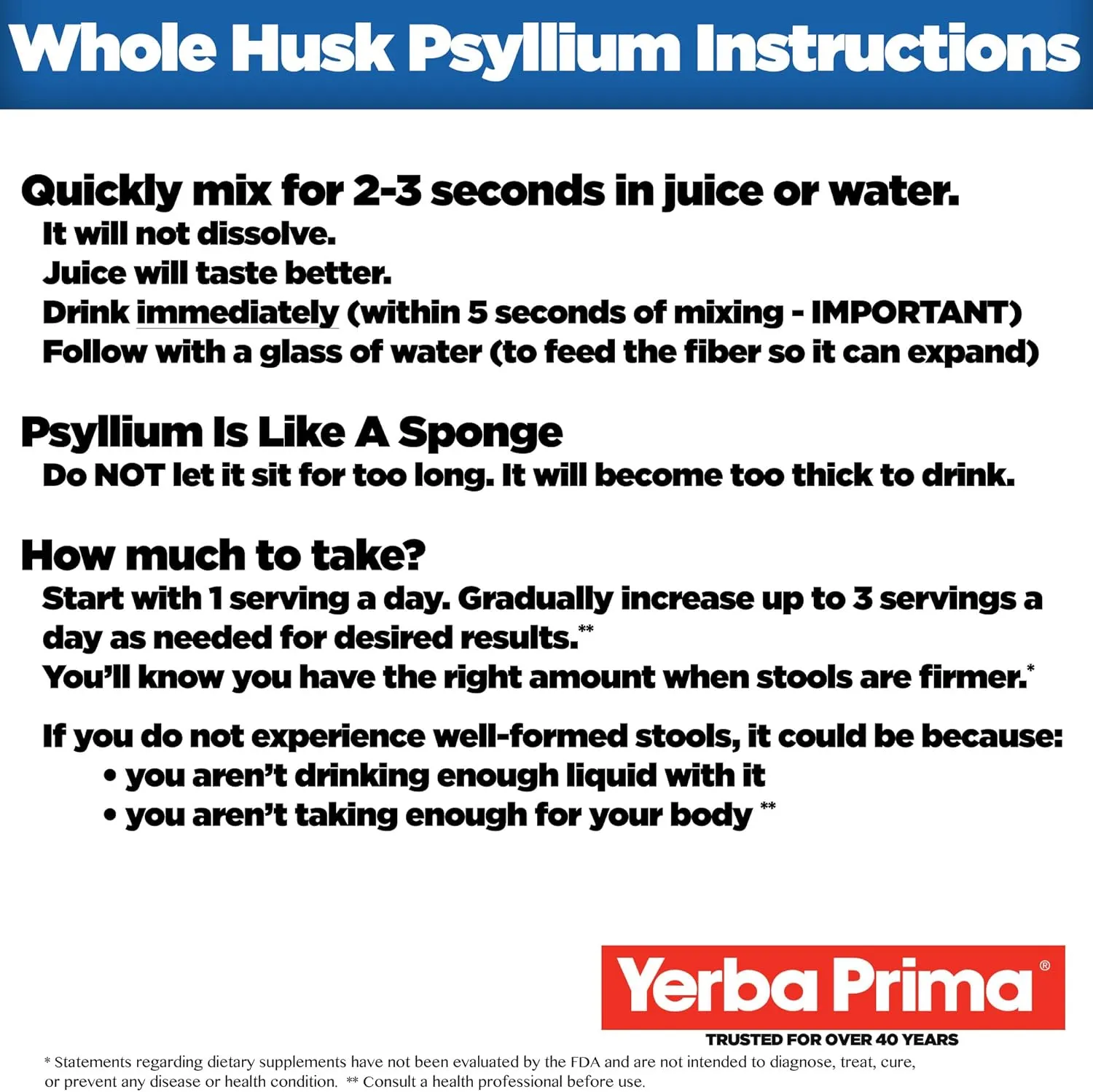 Yerba Prima Psyllium Husk, 12 Ounce (Pack of 3) - Whole Husk Fiber Supplement for Regularity, Colon Cleansing, Natural Support for Gut Health, Non GMO, Gluten Free, Vegan, No Sweeteners